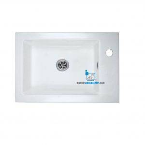 LAVABO GUADIANA 50x33 CM ACABADO BRILLO URDAPLAST