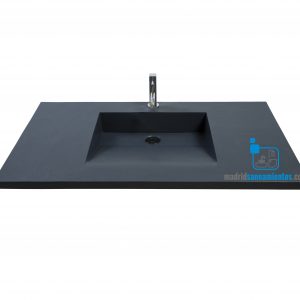 LAVABO SLATE 100x55 CM (1 SENO) TEXTURA PIZARRA URDAPLAST