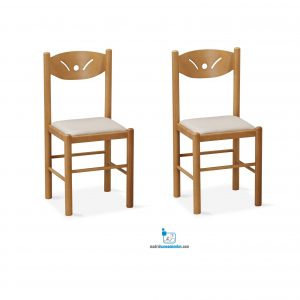 CONJUNTO 2 SILLAS LIRA CAUXI